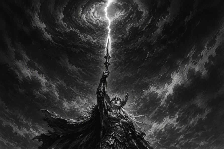 Argent 01 · Lightning Spear
